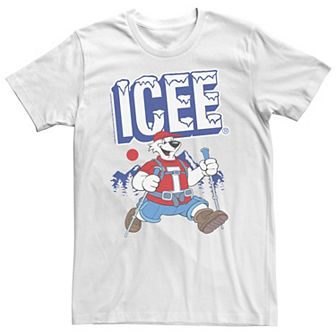 Big & Tall ICEE Hiking Polar Bear Tee
