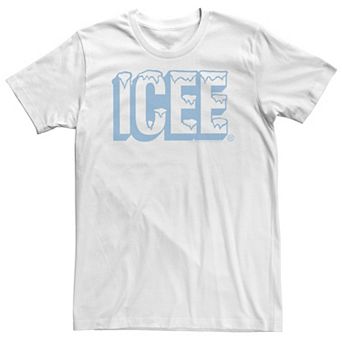 Big & Tall ICEE Snowcapped Light Blue Logo Tee