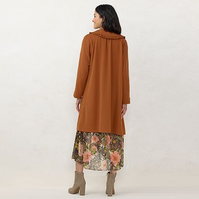 Women's LC Lauren Conrad Twill Trench Coat