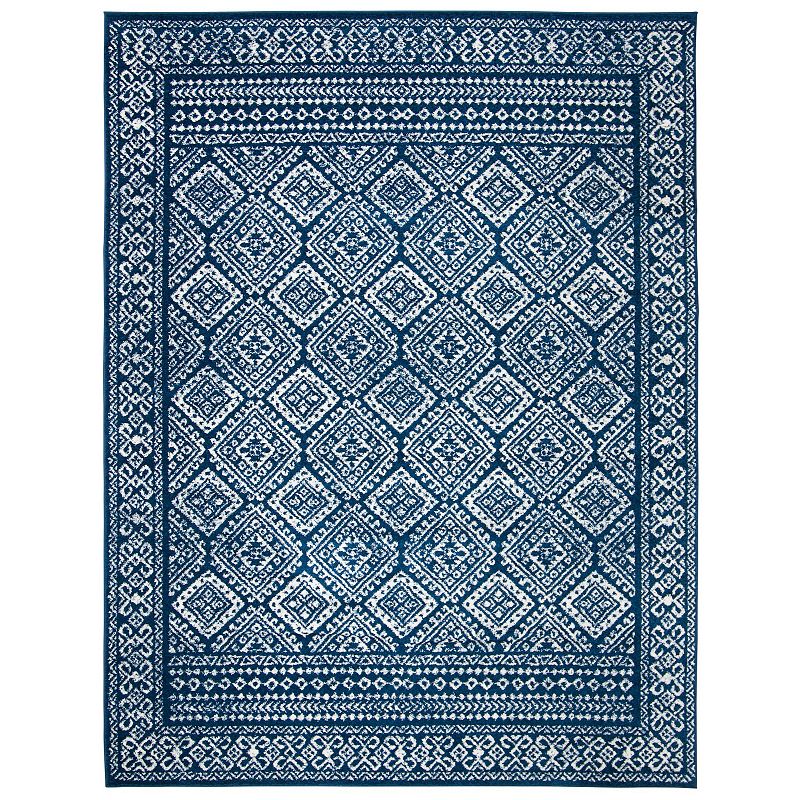 Safavieh Tulum Alexis Indoor Outdoor Rug, Blue, 2X9 Ft