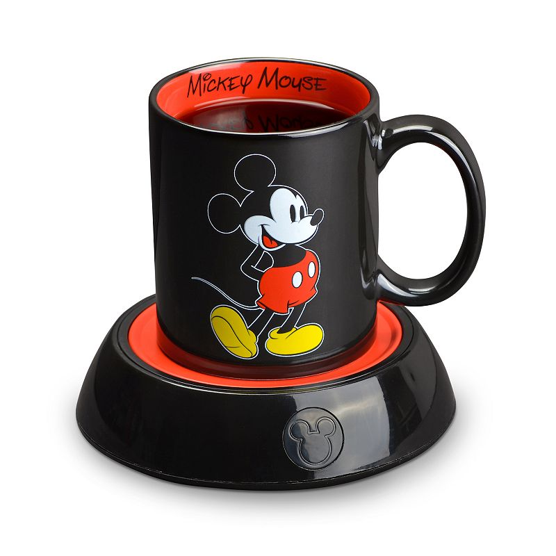 Disney Mickey Mouse Mug Warmer with 10 Ounce Mug