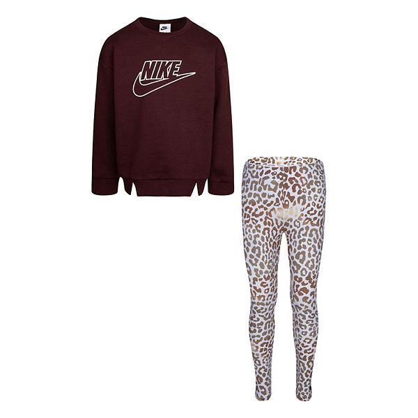 leopard print leggings, Nike