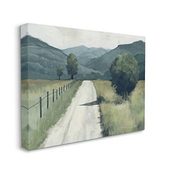 Stupell Home Decor Farmland Fields Landscape Canvas Wall Art