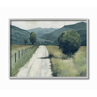 Stupell Home Decor Farmland Fields Framed Wall Art