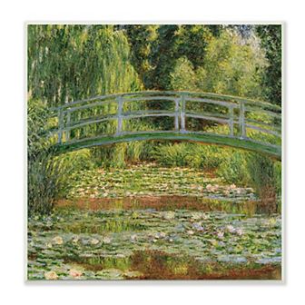 Stupell Home Decor The Water Lily Pond Monet Plaque Wall Art