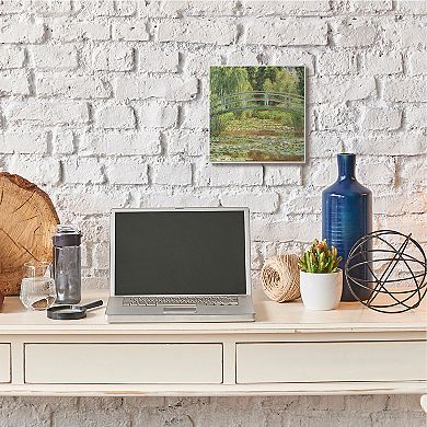 Stupell Home Decor The Water Lily Pond Monet Plaque Wall Art