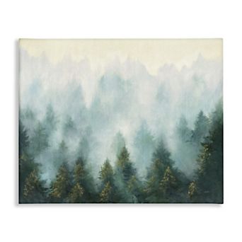 Stupell Home Decor Abstract Pine Forest Canvas Wall Art