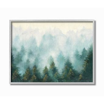 Stupell Home Decor Pine Forest Landscape Framed Wall Art