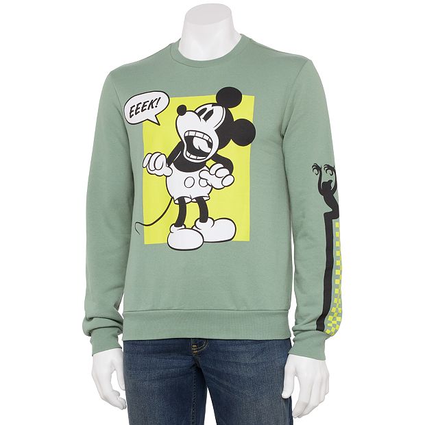 Mickey mouse outlet crewneck mens