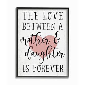 Stupell Home Decor Mother & Daughter Framed Wall Art