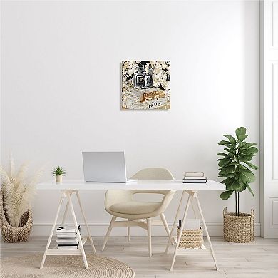 Stupell Home Decor Glam Designer Canvas Wall Art