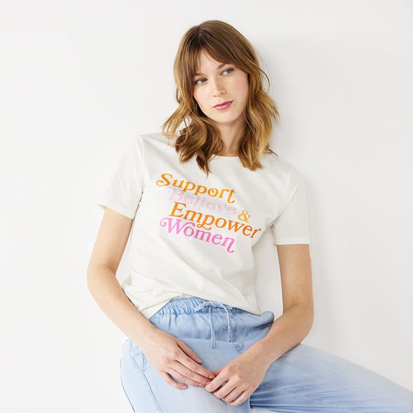 Women's Nine West Women Empowering Women Tee