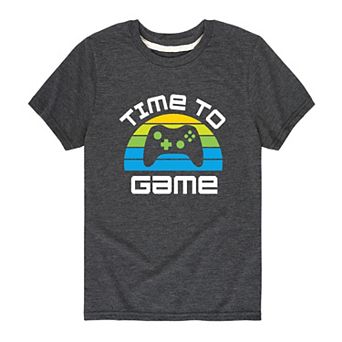Boys 8-20 Time To Game Graphic Tee