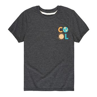 Boys 8-20 Cool Earth And Sun Graphic Tee