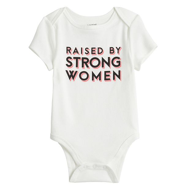 Baby Jumping Beans® Raised By Strong Women Bodysuit
