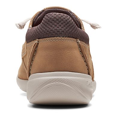 Clarks® Gorwin Moc Men's Leather Slip-On Shoes