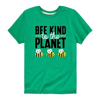 Boys 8-20 Bee Kind To The Planet Graphic Tee