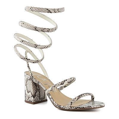 sugar Belleza Women's Block Heel Sandals