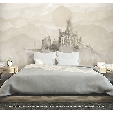 Harry Potter Hogwarts Castle 7-Panel Peel & Stick Wallpaper Mural by RoomMates