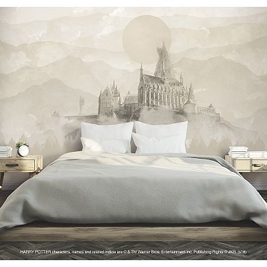 Harry Potter Hogwarts Castle 7-Panel Peel & Stick Wallpaper Mural by RoomMates