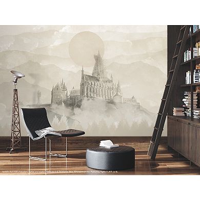 Harry Potter Hogwarts Castle 7-Panel Peel & Stick Wallpaper Mural by RoomMates