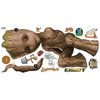 Marvel Guardians Vol. 2 Baby Groot Wall Decals by RoomMates