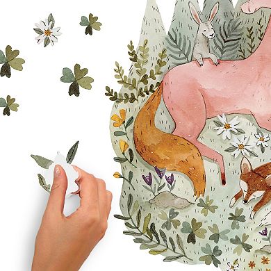 RoomMates Magic Unicorn Fox Giant Wall Decal