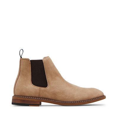 Mens Madden By Steve Madden Memille Beige Nubuck Chelsea Boots Size 10.5 Steve Madden Memille Chelsea Boot - Men main image 3