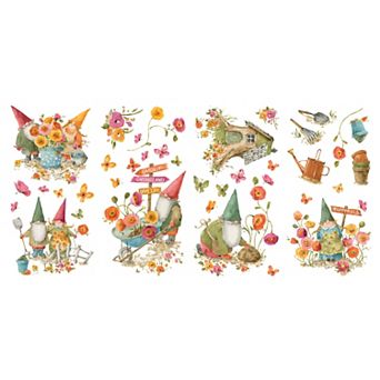 RoomMates Garden Gnomes Wall Decals