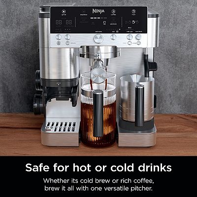 Ninja 28 oz. Shareable Pitcher & Knock Box Bundle