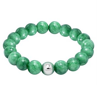 Aleure Precioso Gemstone Stretch Bracelet