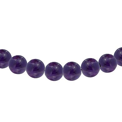 Aleure Precioso Gemstone Bead Frontal Adjustable Bracelet