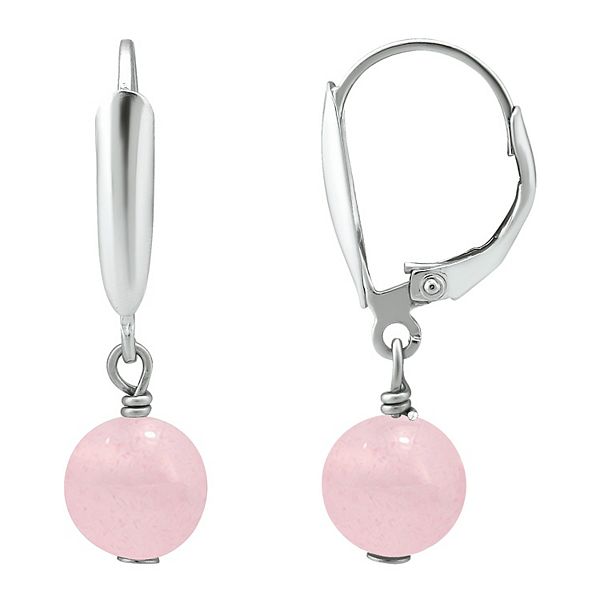 Hook & Lever Back Clear, newest Pearl And Metal Bead Dangles