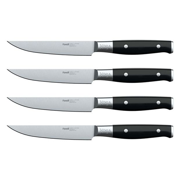 Ninja Foodi NeverDull System Premium 4-Piece Steak Knife Set
