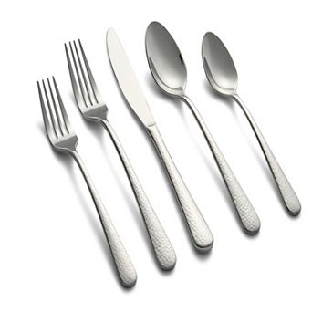 Cambridge Keene Hammered 20 pc Flatware Set