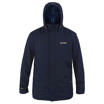 Regatta Great Outdoors Mens Outdoor Classic Matt Hooded Waterproof Jacket