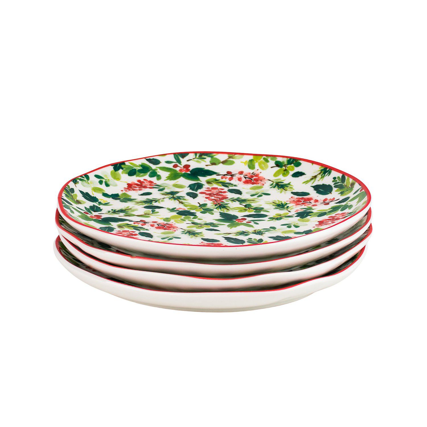 10 Strawberry Street Bella Skiers Appetizer Plates - Thumbnail 3