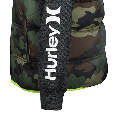 Boys 8-20 Hurley 2Fer Full-Zip Midweight Jacket