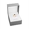 PRIMROSE 18k Gold Over Silver Crystal & Cubic Zirconia Ring Duo Set