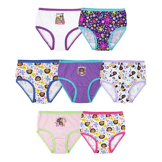 Disney's Encanto Toddler Girls 7 Pack Briefs Underwear