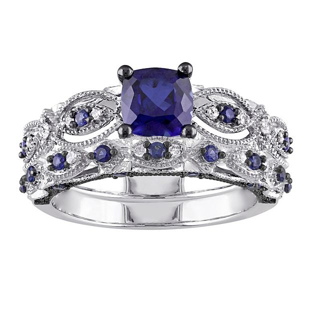 Kohls blue deals sapphire ring