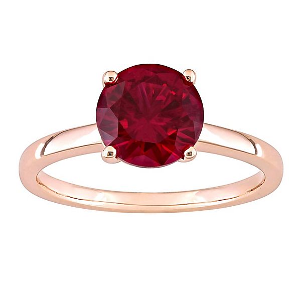 Kohls ruby online ring