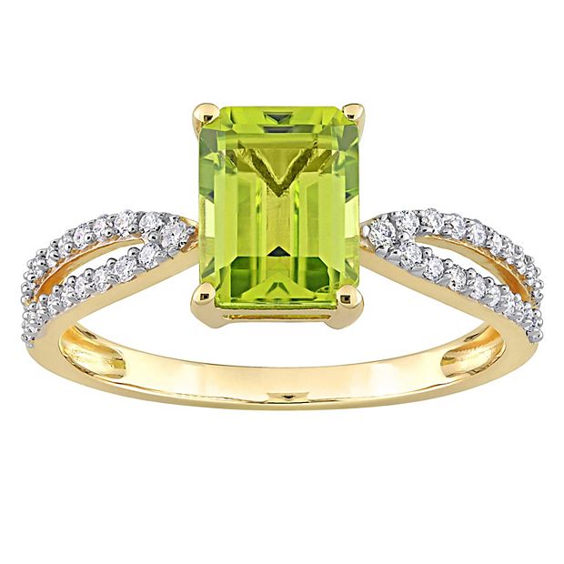 5 carat deals peridot ring