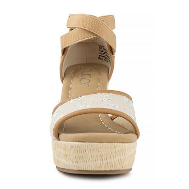 sugar Harlow Women's Wedge Sandals