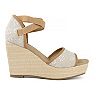 sugar Harlow Women's Wedge Sandals