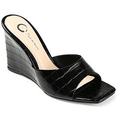 Kohls black online wedges