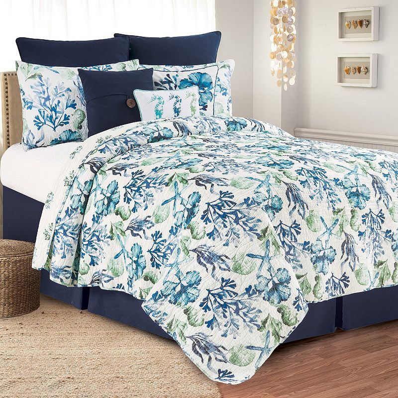 C&F Home Bluewater Bay Quilt Set with Shams, Full/Queen