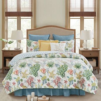 C&F Home Shellwood Sound 3 pc Quilt Set with Shams