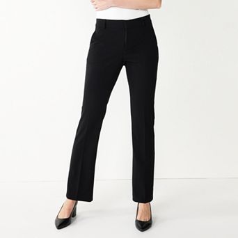 Petite Nine West Barely Bootcut Pants