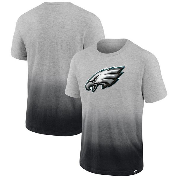 Men's Fanatics Branded Heathered Gray/Black Philadelphia Eagles Team